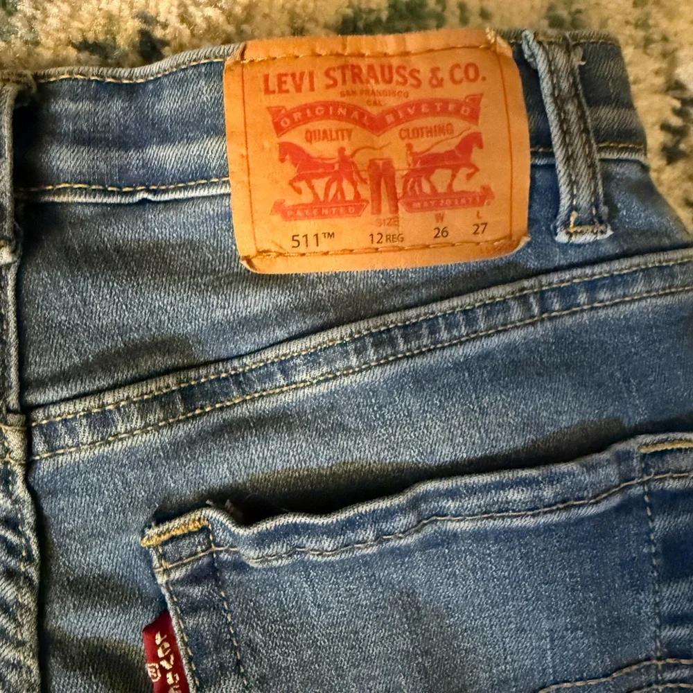 Levi's Light Blue Denim Jeans Girls size 12